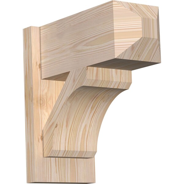 Ekena Millwork Legacy Craftsman Smooth Outlooker, Douglas Fir, 7 1/2"W x 16"D x 16"H OUT08X16X16LEC04SDF - main